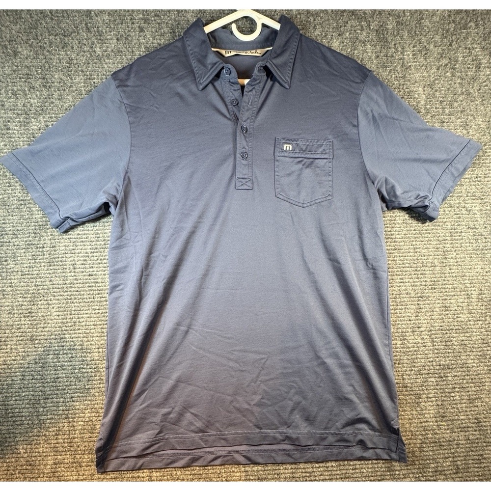 Travis Mathew Polo/Del Mar Country Club/San Diego, Ca/Large (L)/Blue